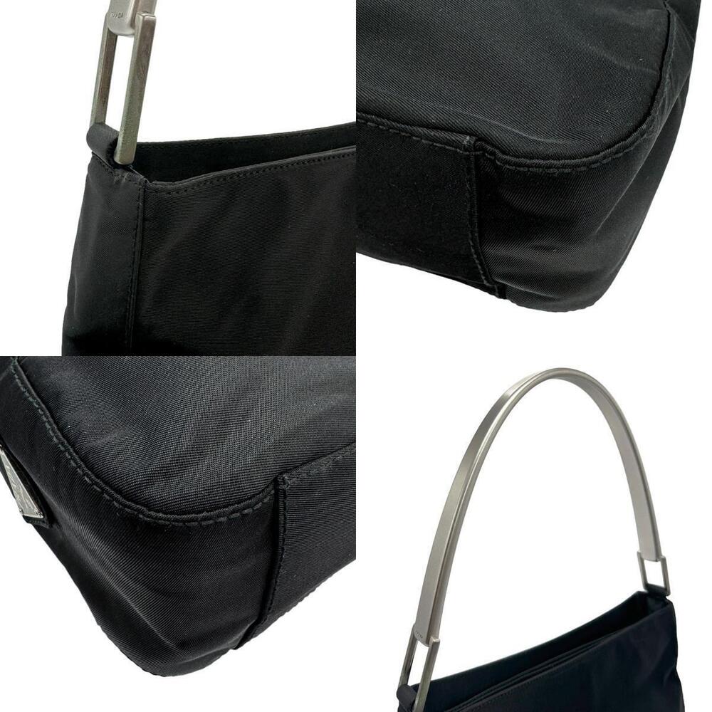 Prada shoulder bag black silver - Picture 4 of 4